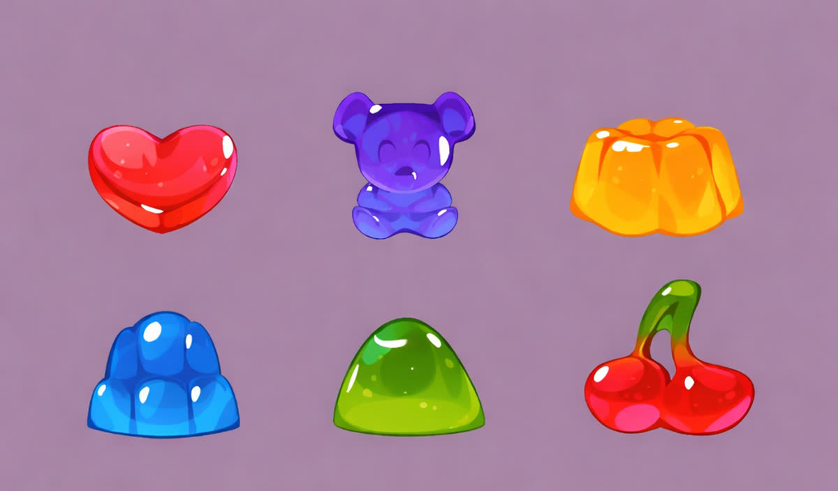 Jelly — a near-perfect everyday demonstration of soft-body physics